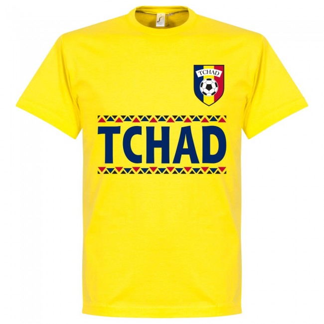 Tchad Team T-Shirt - Yellow