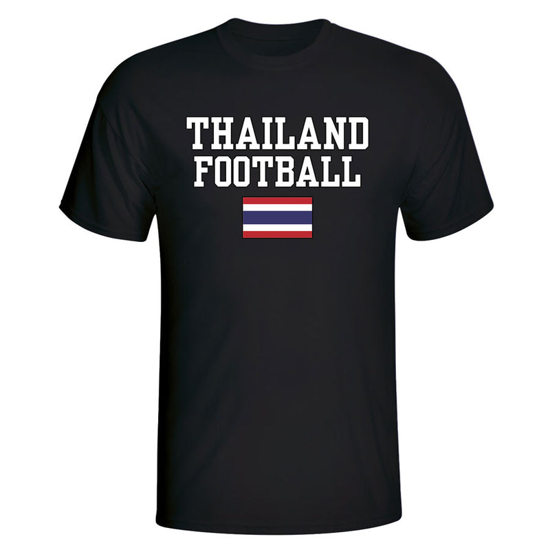 Thailand Football T-Shirt - Black