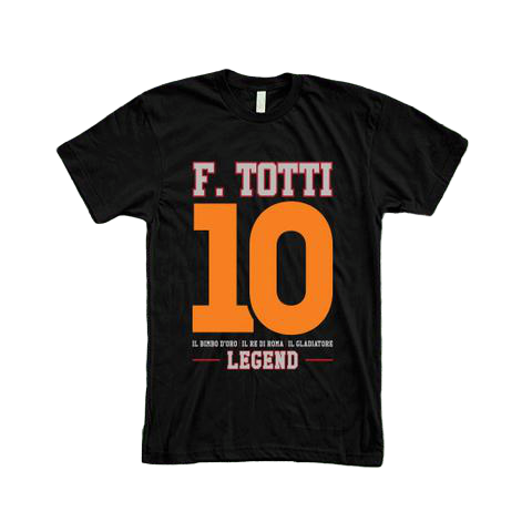 Fransesco Totti Legend T-Shirt (Black)