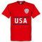 USA Team T-Shirt - Red