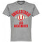 Universitario Established T-Shirt - Grey