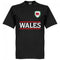 Wales Team T-Shirt - Black