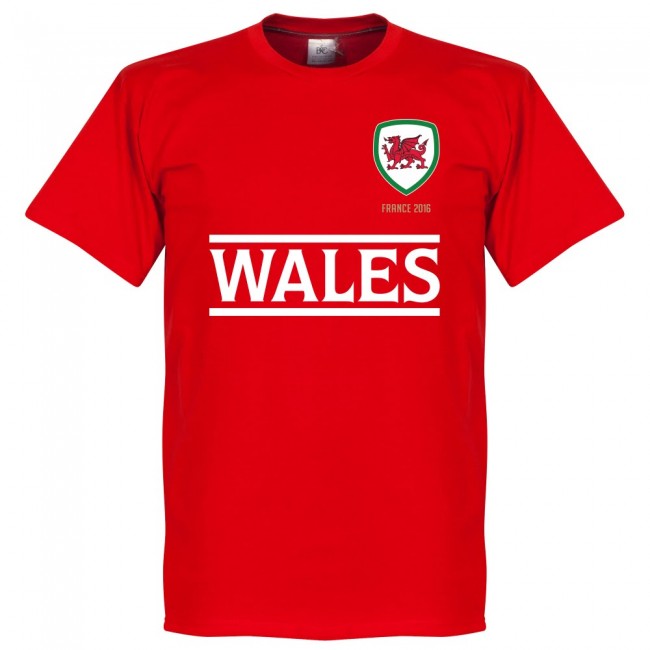 Wales Team T-shirt - Red