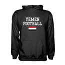 Yemen Football Hoodie - Black