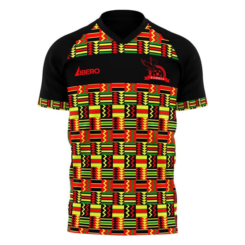 Zambia 2021-2022 Home Concept Football Kit (Libero) - Womens