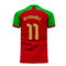 Portugal 2020-2021 Home Concept Football Kit (Fans Culture) (B Fernandes 11)