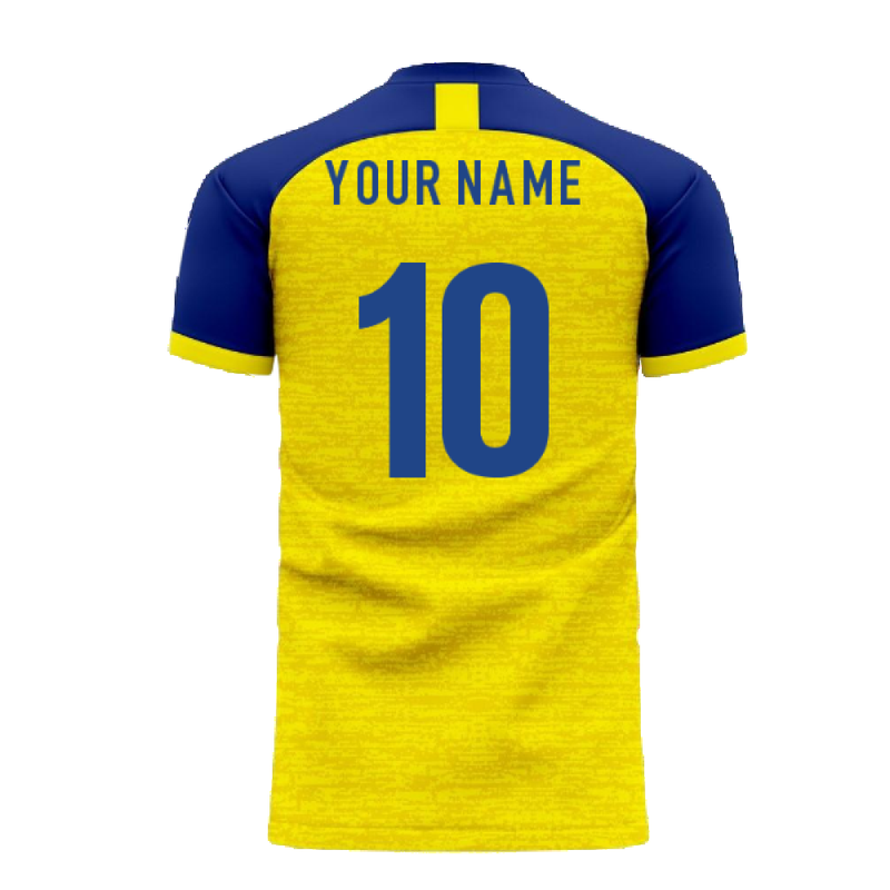 Al-Nassr 2022-2023 Home Concept Football Kit (Libero) - Kids (Your Name)