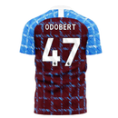 Burnley 2023-2024 Home Concept Football Kit (Libero) (Odobert 47)