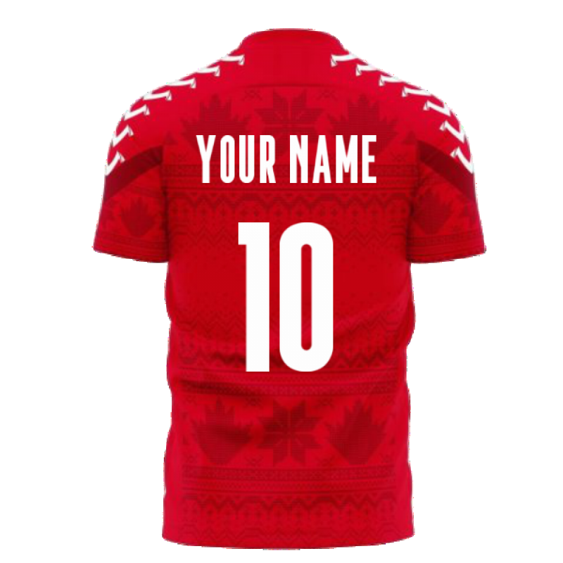 Canada 2021-2022 Home Concept Football Kit (Viper) (Your Name)