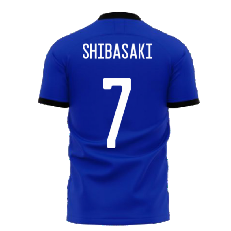 Japan Wave Concept Football Kit (Libero) (SHIBASAKI 7)