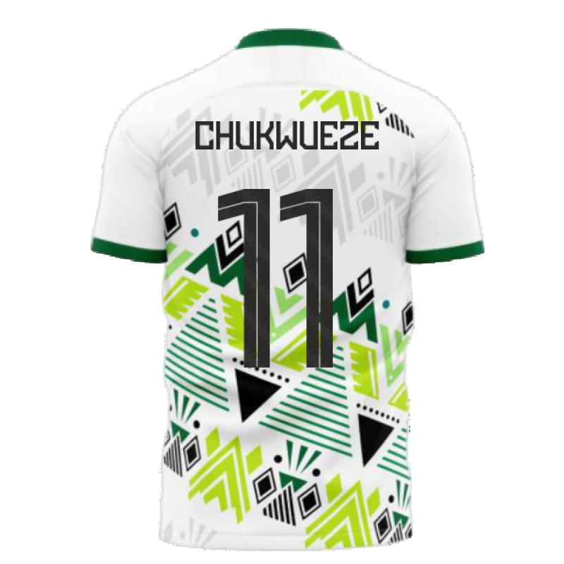 Nigeria 2020-2021 Away Concept Football Kit (Libero) (CHUKWUEZE 11)