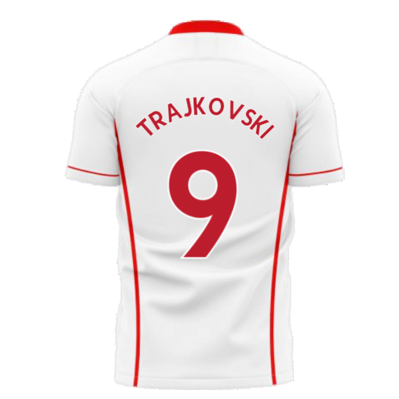 North Macedonia 2020-2021 Away Concept Shirt (Libero) (TRAJKOVSKI 9)