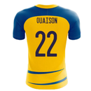 Sweden 2020-2021 Home Concept Football Kit (Airo) (QUAISON 22)