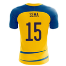 Sweden 2020-2021 Home Concept Football Kit (Airo) (SEMA 15)