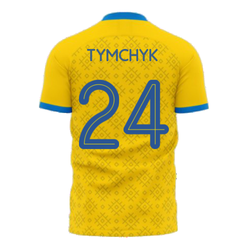 Ukraine 2020-2021 Home Concept Football Kit (Libero) (TYMCHYK 24)