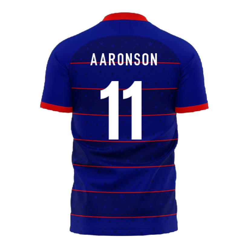 United States 2023-2024 Away Concept Football Kit (Libero) (AARONSON 11)