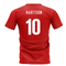 Wales Football Team T-Shirt - Red (HARTSON 10)