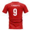 Wales Football Team T-Shirt - Red (T ROBERTS 9)