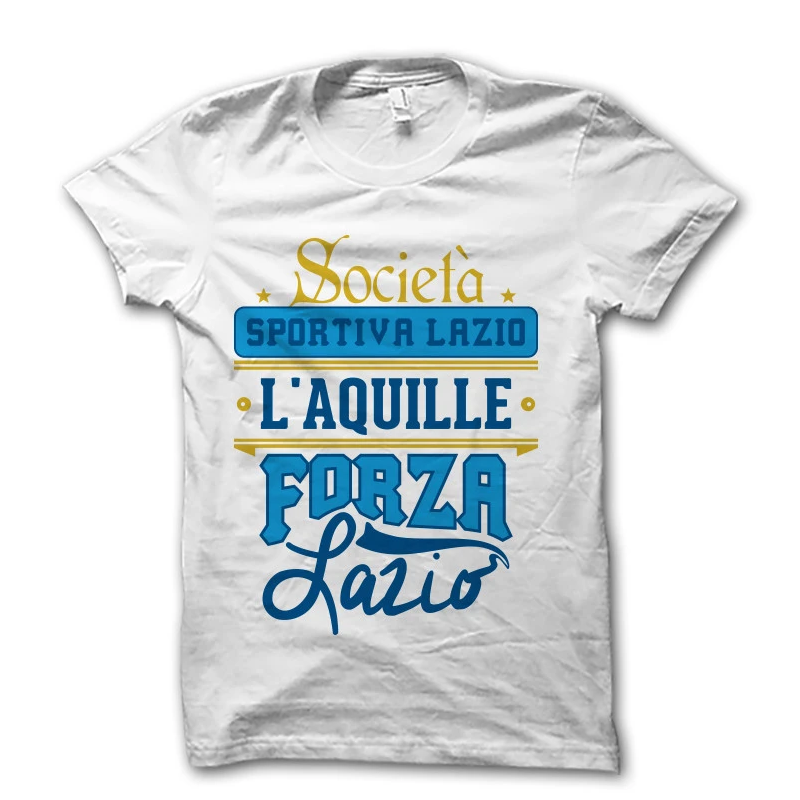 Forza Lazio T-Shirt (White)