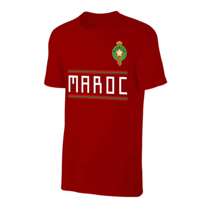 Morocco WC2018 'Qualifiers' t-shirt - Crimson