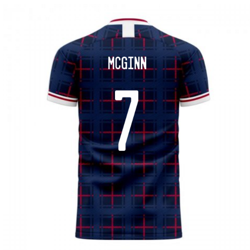 Scotland 2020-2021 Home Concept Shirt (Fans Culture) (McGinn 7)