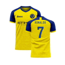 Al-Nassr 2022-2023 Home Concept Football Kit (Libero) - Kids (Ronaldo 7)