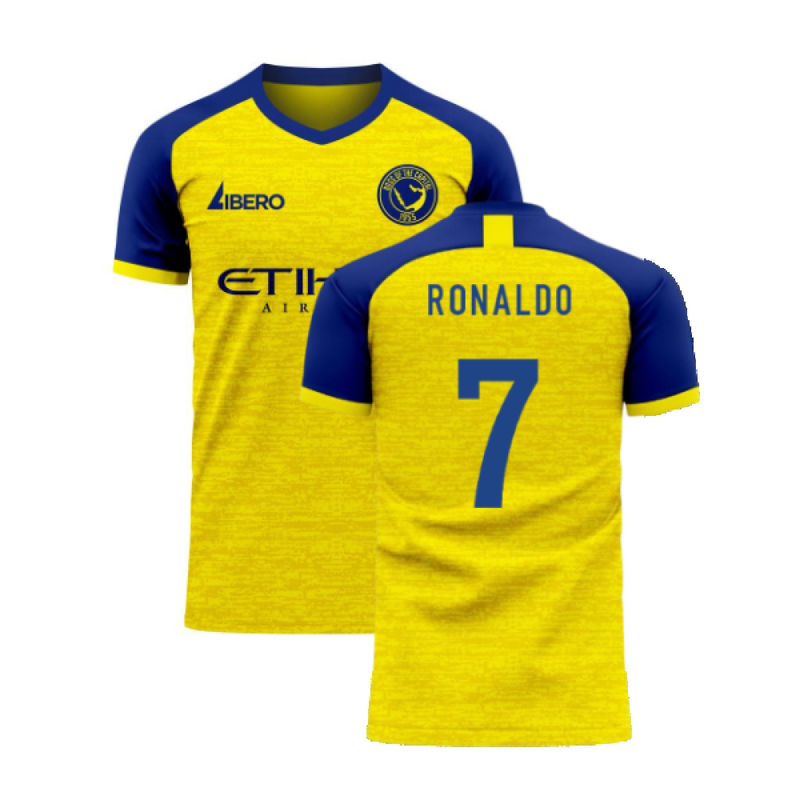 Al-Nassr 2022-2023 Home Concept Football Kit (Libero) - Womens (Ronaldo 7)