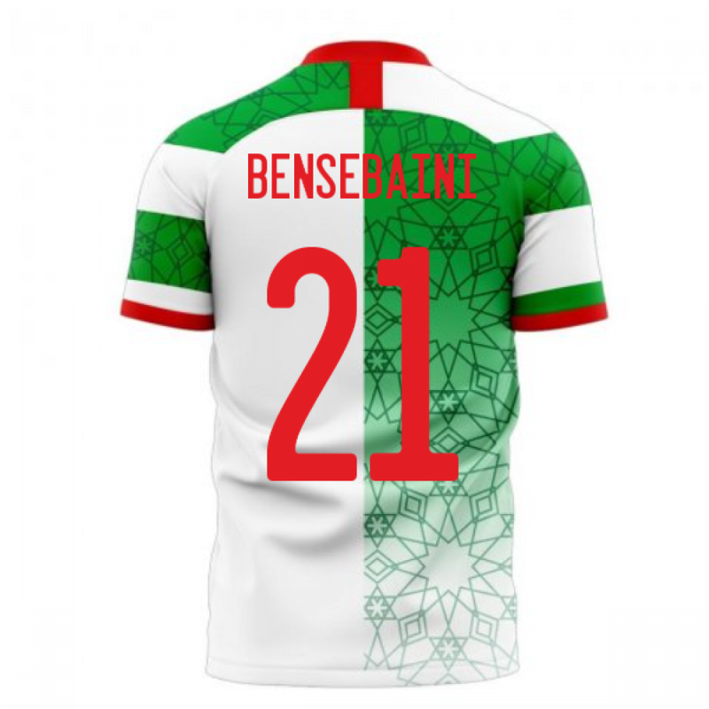 Algeria 2020-2021 Home Concept Football Kit (Libero) (BENSEBAINI 21)