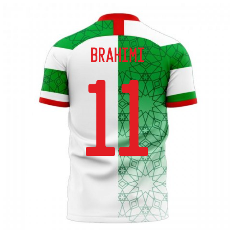 Algeria 2020-2021 Home Concept Football Kit (Libero) (BRAHIMI 11)