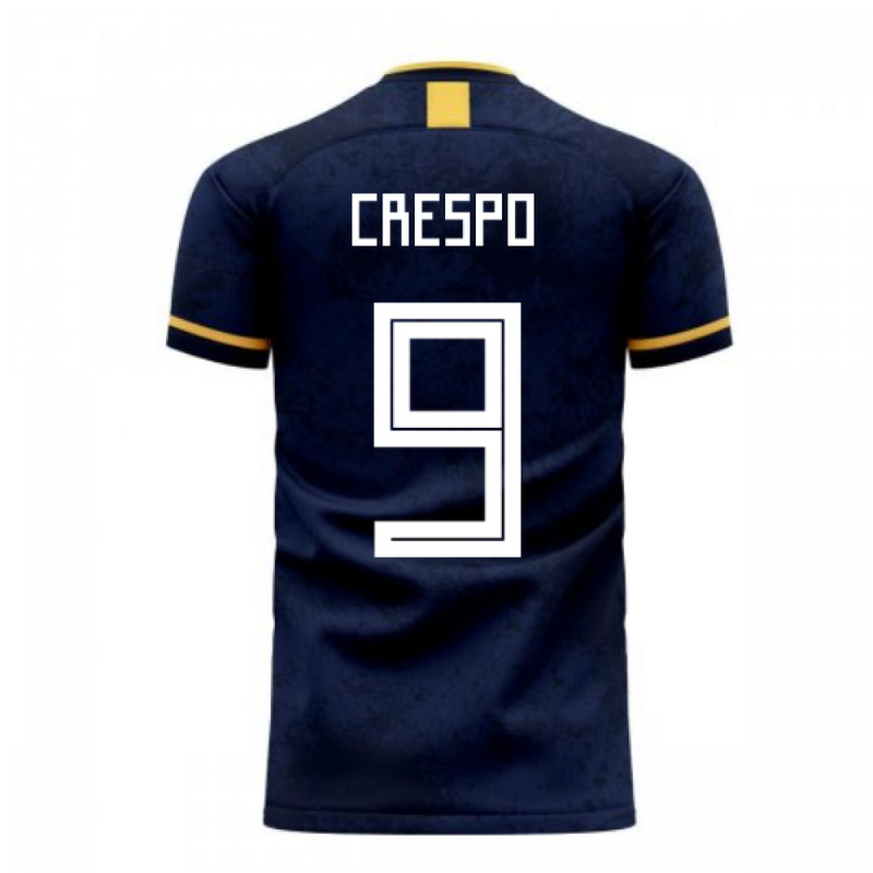 Argentina 2020-2021 Away Concept Football Kit (Libero) (CRESPO 9)