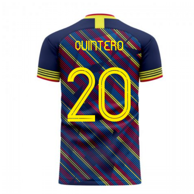 Colombia 2020-2021 Third Concept Football Kit (Libero) (QUINTERO 20)