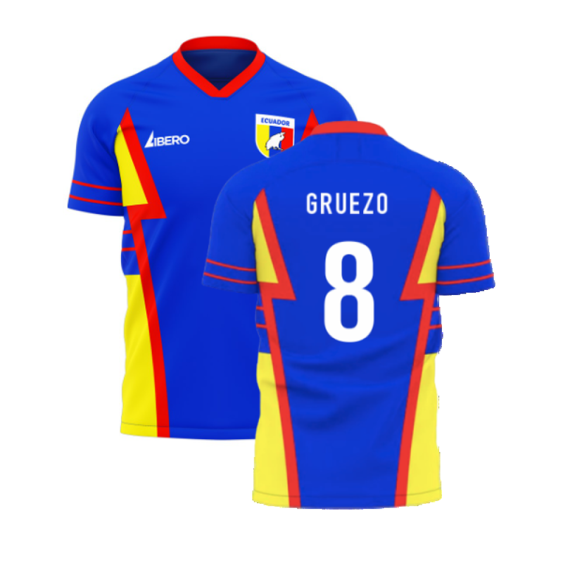 Ecuador 2023-2024 Away Concept Football Kit (Libero) (GRUEZO 8)