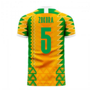 Ivory Coast 2020-2021 Home Concept Football Kit (Libero) (ZOKORA 5)