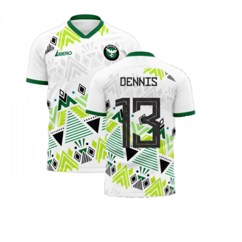 Nigeria 2020-2021 Away Concept Football Kit (Libero) (DENNIS 13)