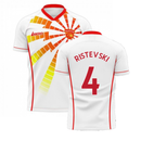 North Macedonia 2020-2021 Away Concept Shirt (Libero) (RISTEVSKI 4)