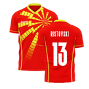 North Macedonia 2020-2021 Home Concept Shirt (Libero) (RISTOVSKI 13)