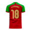 Portugal 2020-2021 Home Concept Football Kit (Fans Culture) (B Fernandes 18)