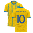 Ukraine 2020-2021 Home Concept Football Kit (Libero) (SHAPARENKO 10)