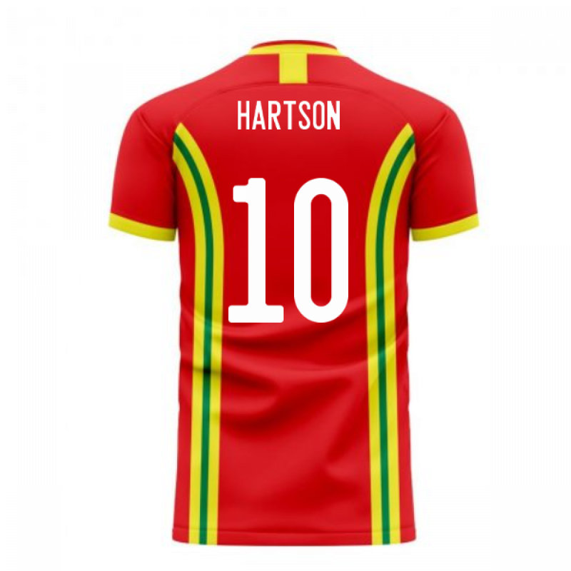 Wales 2020-2021 Home Concept Football Kit (Libero) (HARTSON 10)