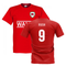 Wales Football Team T-Shirt - Red (RUSH 9)