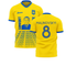 We Are With You Ukraine Concept Football Kit (Libero) (MALINOVSKYI 8)