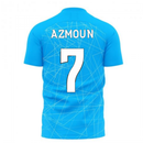 Zenit 2020-2021 Home Concept Football Kit (Libero) (AZMOUN 7)